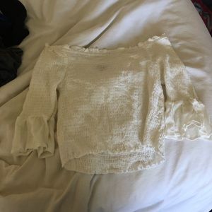 smocked off the shoulder  pacsun kendall and kylie